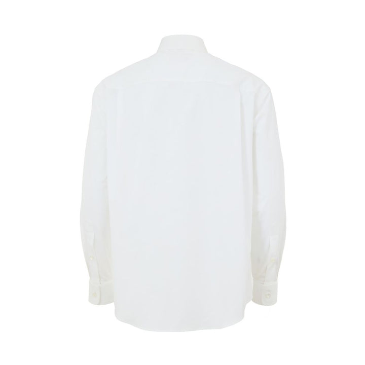 White Cotton Dress Shirt