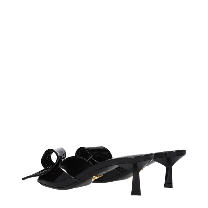 Black Leather Sandals