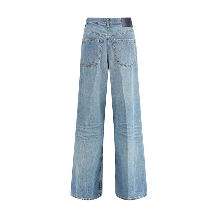 Blue Cotton Jeans Denim