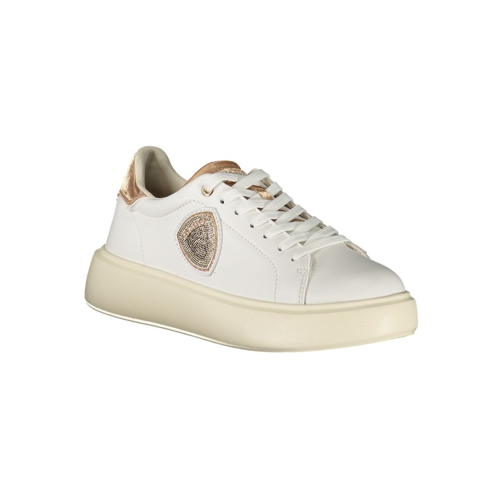 Bianco Poliuretano Donna Sneaker