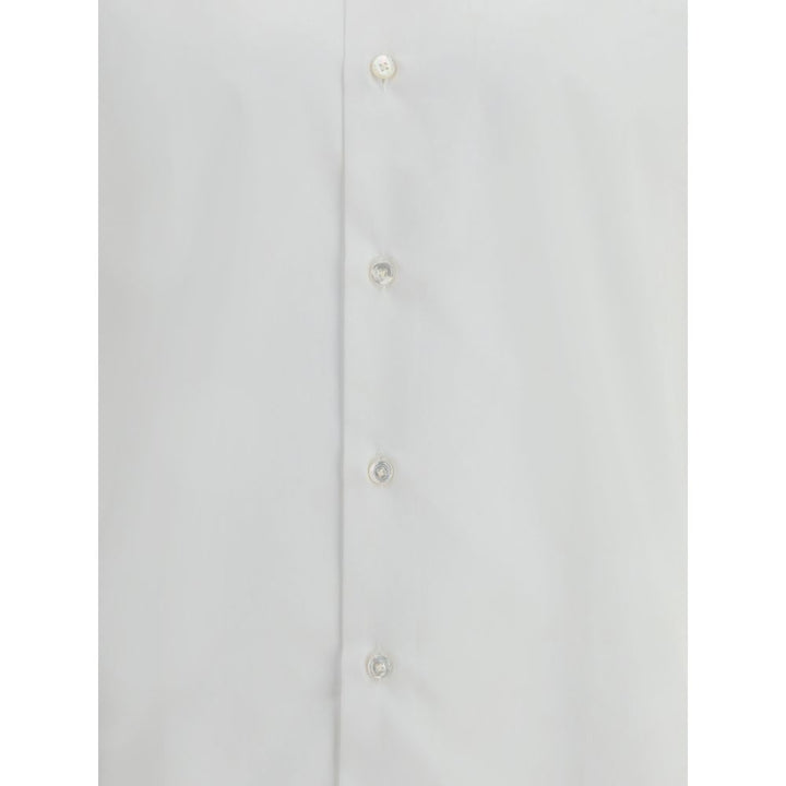White Cotton Dress Shirt