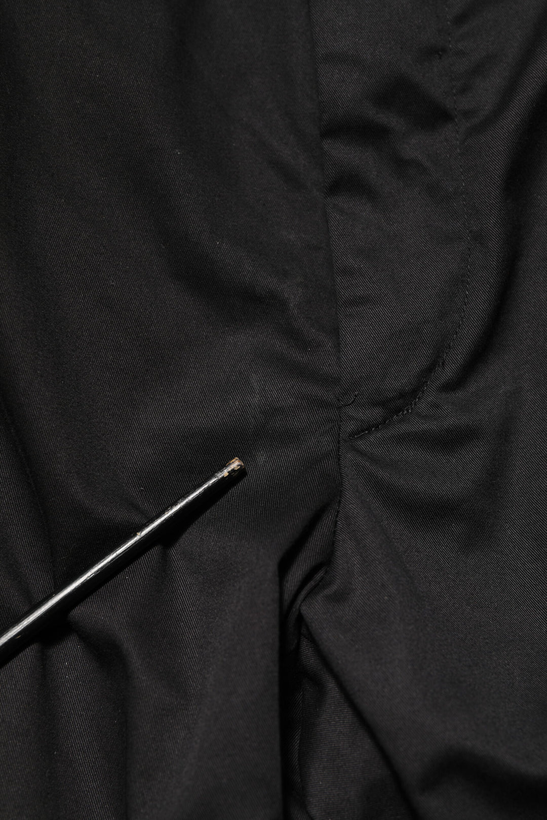 Black Cotton Tapered Men Formal Trousers Pants