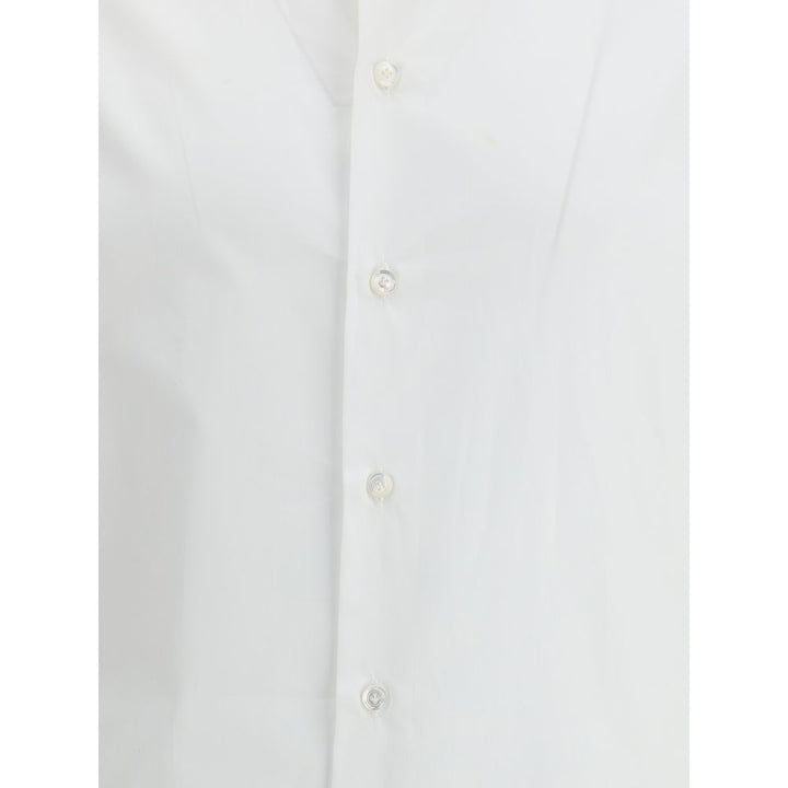 White Cotton Dress Shirt