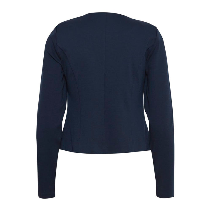 Blue Polyester Blazer