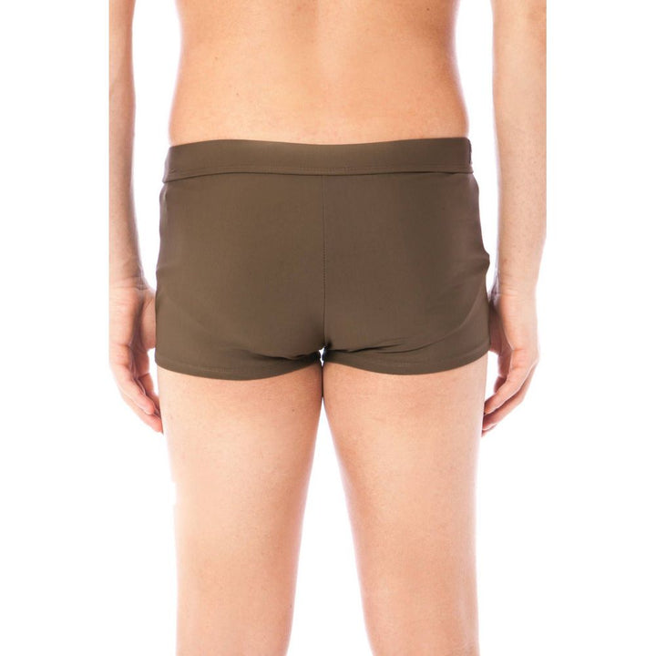 Verde Poliammide Men Swim Trunk