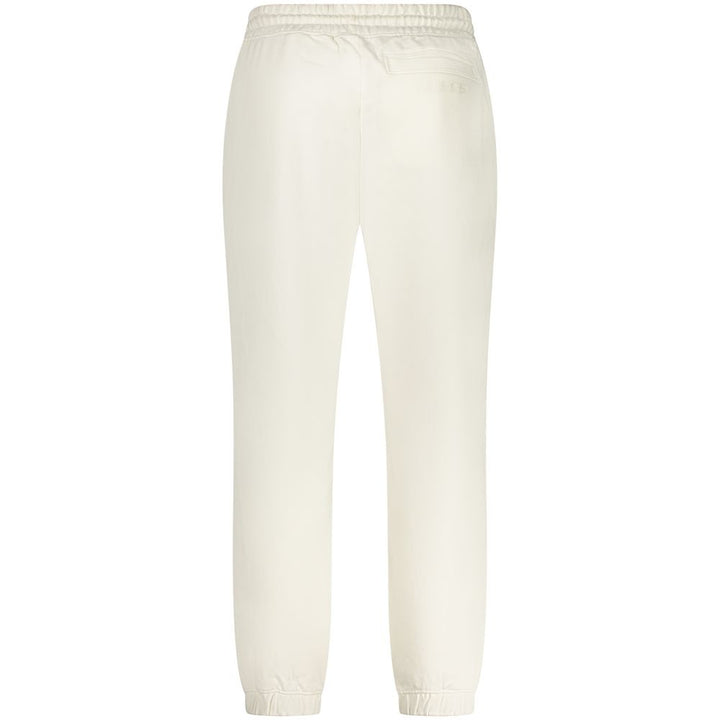 Bianco Cotton Men's Trousers