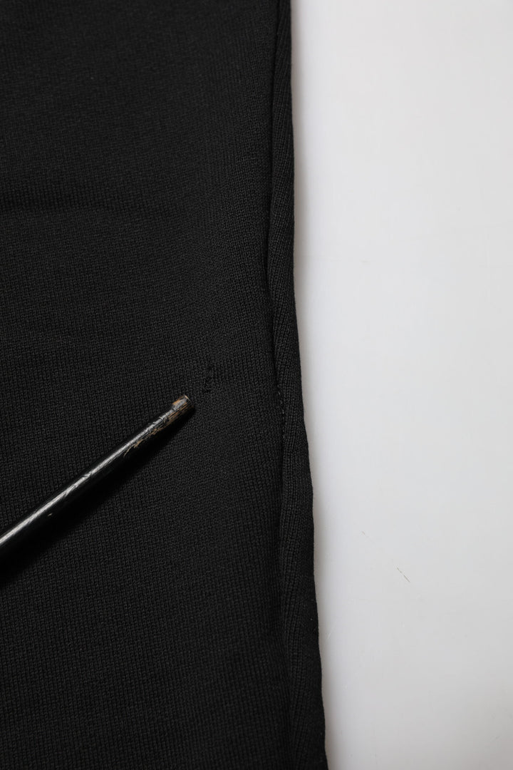 Black DG Logo Cotton Jogger Sweatpants Pants