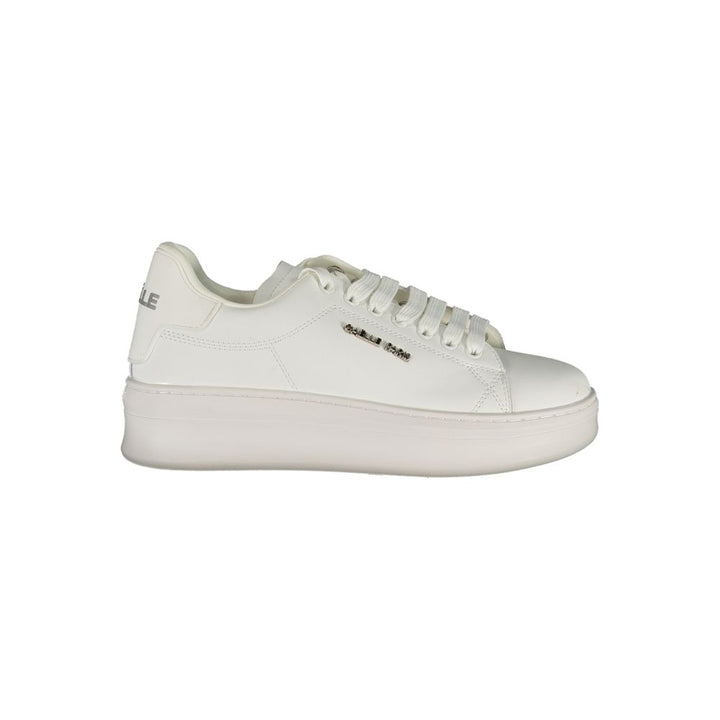 Bianco Poliuretano Women Sneaker