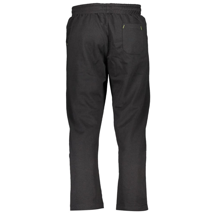 Black Cotton Men's Sweatpant