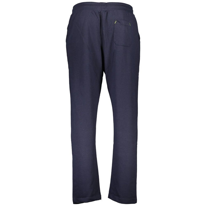 Blue Cotton Men's Sweatpant