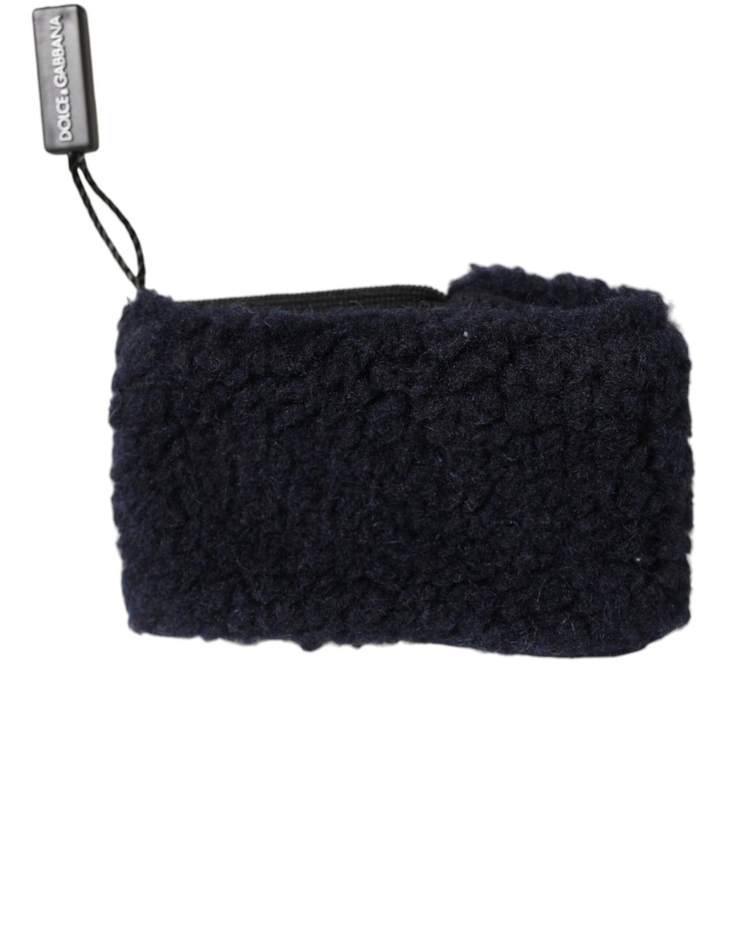 Black Wool Knitted Sweatbands Men Wristband