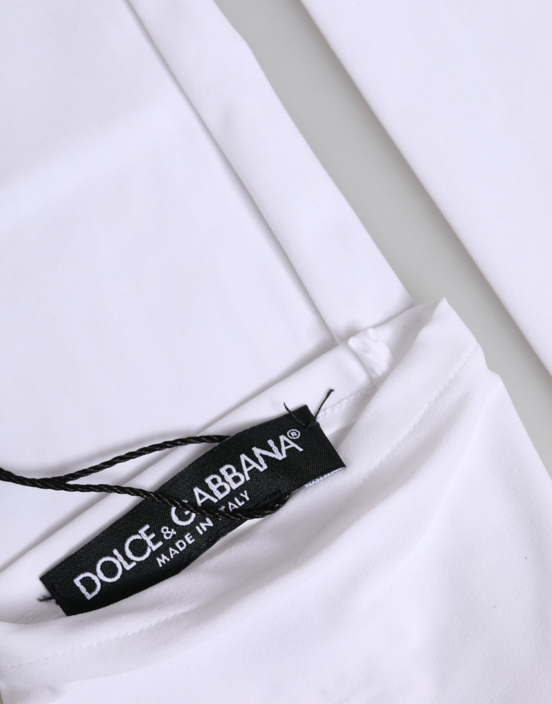 White Nylon Fingerless Elbow Length Mitten Gloves