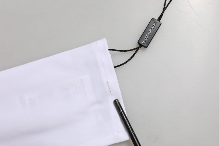 White Nylon Fingerless Elbow Length Women Gloves