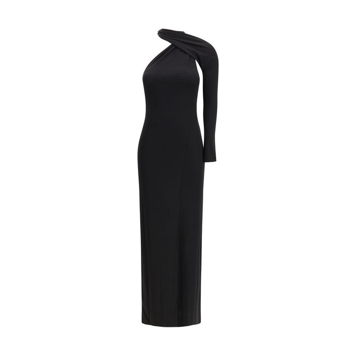 Black Viscose Cocktail Dress