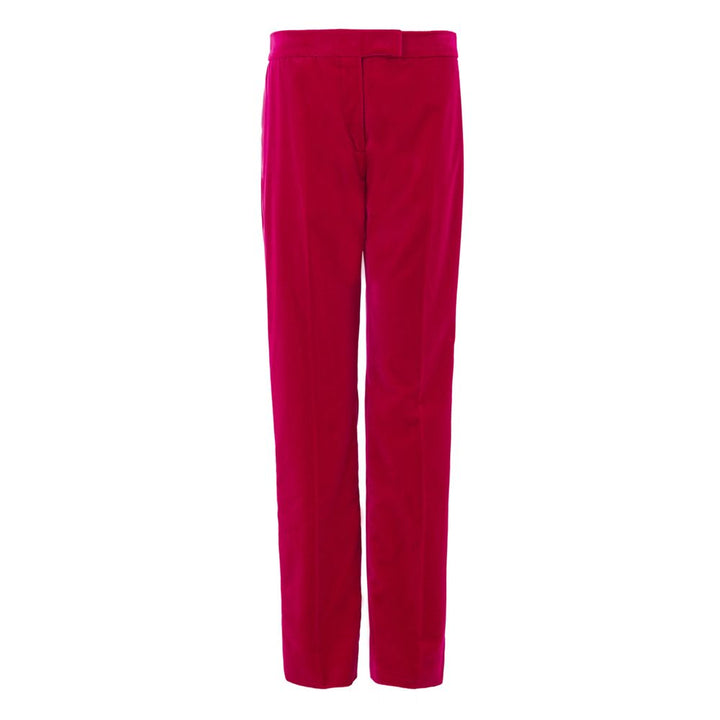 Fuchsia Cotton Dress Pants