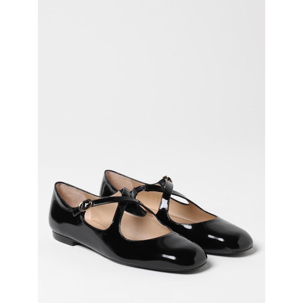 Black Patent Leather Ballet Flats