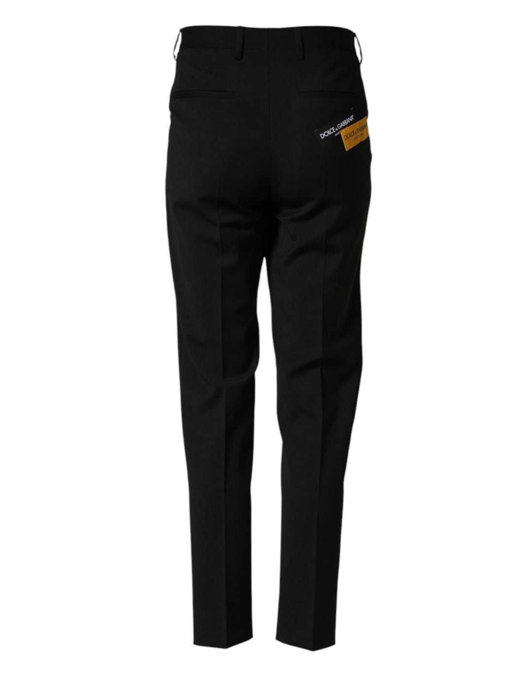Black Wool Formal Dress Men Trouser Pants