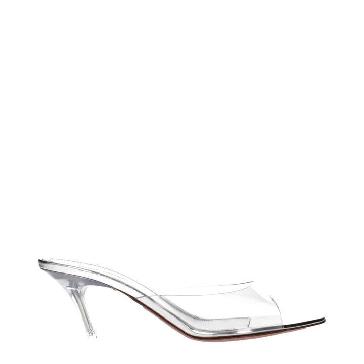 Transparent Pvc Stiletto Heel Sandals