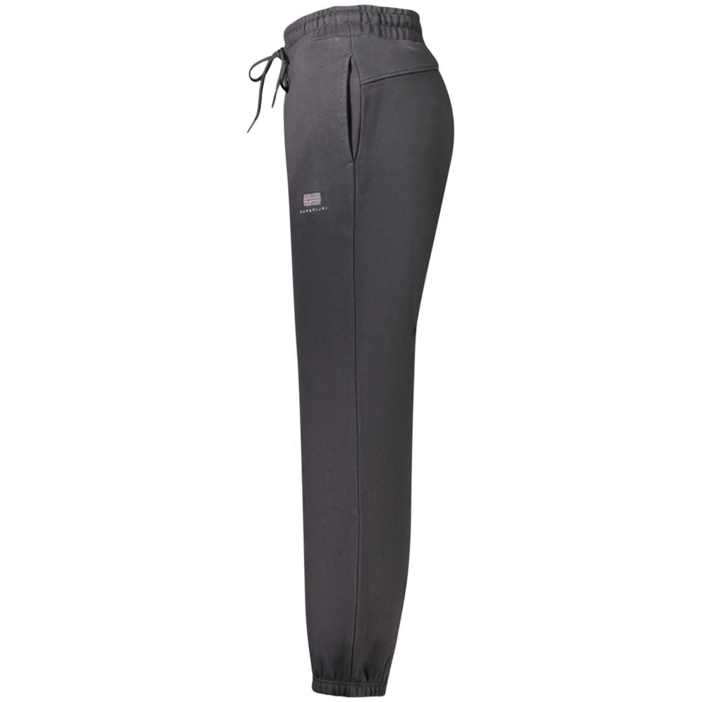 Black Cotton Women's Sport Trouser
