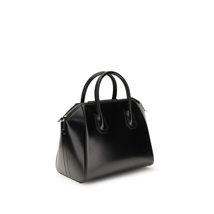 Black Calf Leather Bos Taurus Handbag