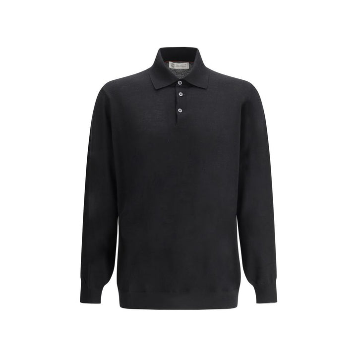 Black Cashmere Dress Shirt
