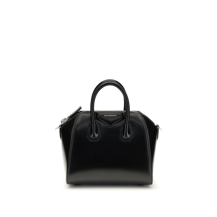 Black Calf Leather Bos Taurus Handbag