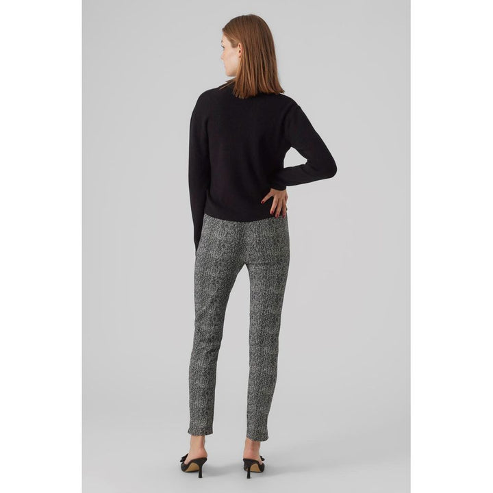 Black Viscose Dress Pants