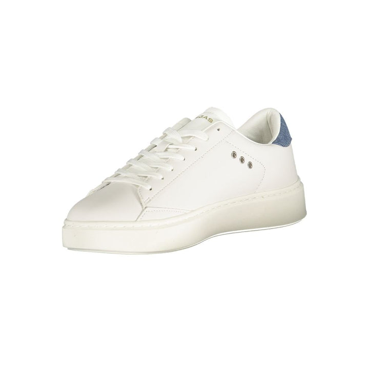 Bianco Poliuretano Uomo Sneaker