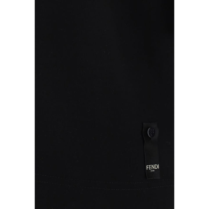 Black Cotton T-Shirt