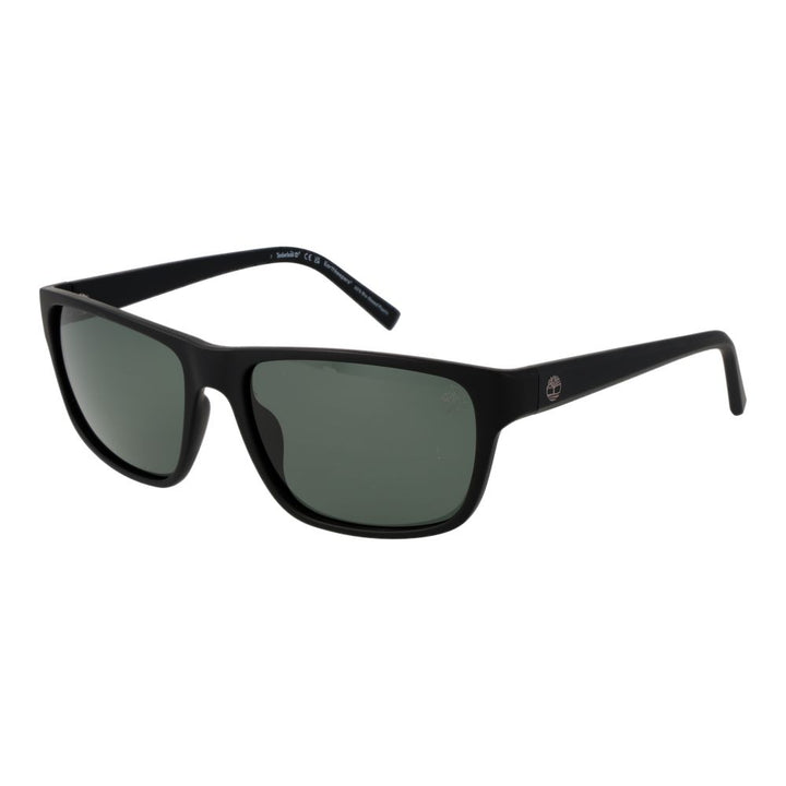 Black Stainless Steel Sunglasses
